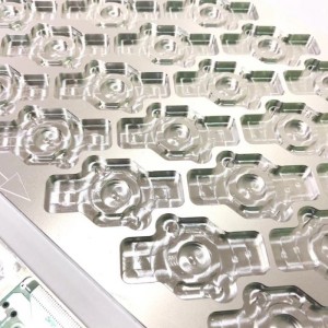 Aluminium CNC-bewerkingscentrum Onderdelen Elektronische printplaat Drukarmatuur